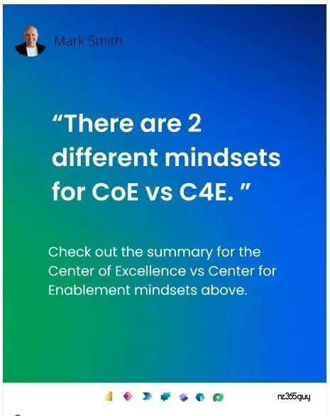 CoE and C4E