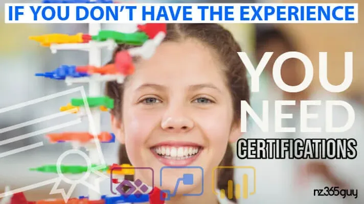 If you do not have Experience, You need Certifications