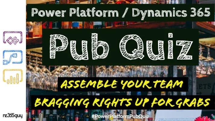 Join me on the Power Platform Pub Quiz at User Group Summit Orlando 2019!