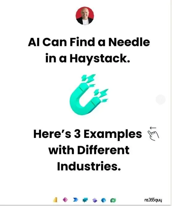 AI can find a needle in a haystack