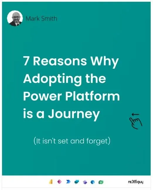Power Platform is a Journey