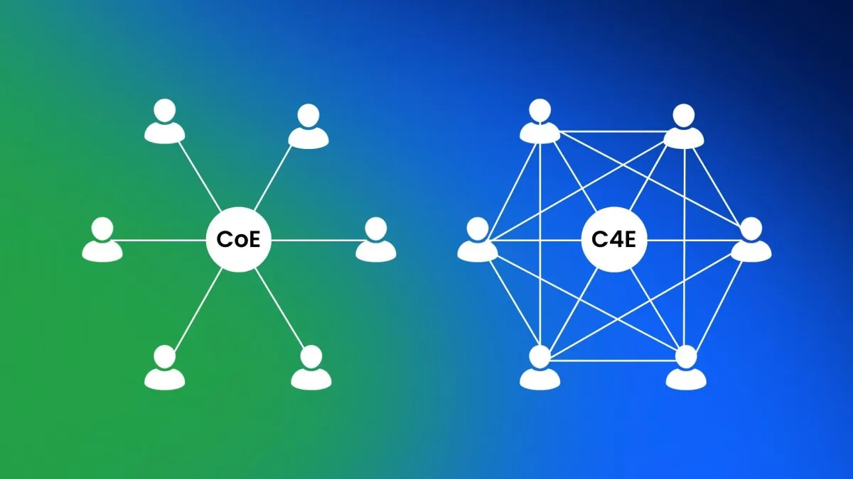 The Shift from Centre of Excellence to Centre for Enablement